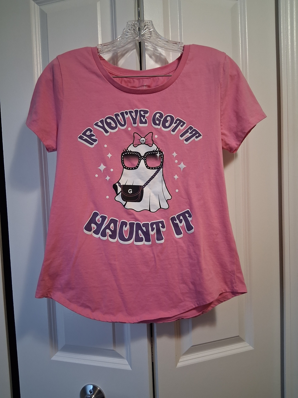 just be Pink Graphic Tee